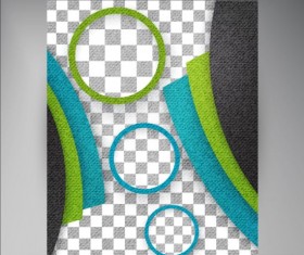 Modern flyers brochure cover vector illustration 02