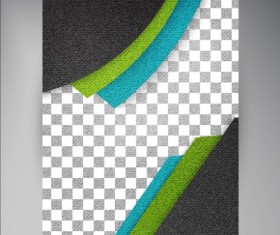 Modern flyers brochure cover vector illustration 07