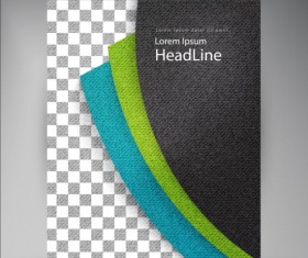 Modern flyers brochure cover vector illustration 12