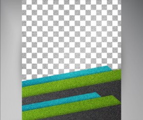 Modern flyers brochure cover vector illustration 14