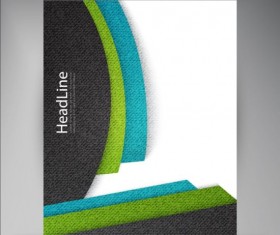 Modern flyers brochure cover vector illustration 16