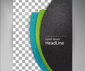 Modern flyers brochure cover vector illustration 18