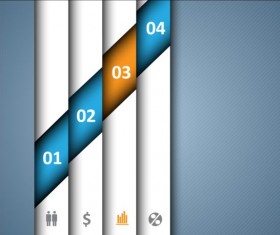 Numbers business background design 02