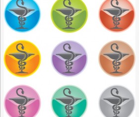 Pharmacy logos design vector 04