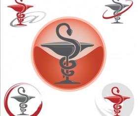 Pharmacy logos design vector 06