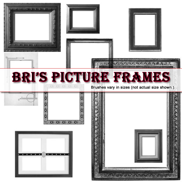 Photo Frame brushes