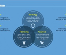 Process page business vector template 02