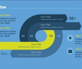 Process page business vector template 03