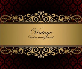 Red vintage car vector material 02 free download