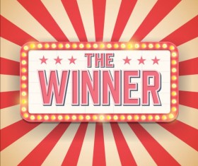 Retro neon frames with cartoon background vector