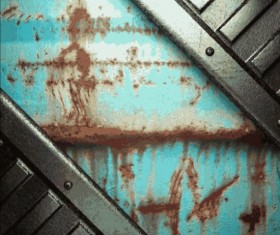 Rust metallic retor background vector 06