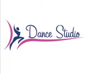 Set of dance studio logos design vector 08 free download