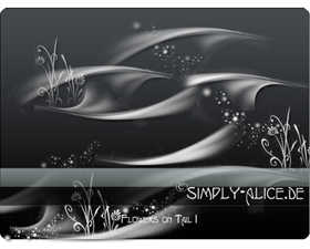 Simple Flowers PS Brush