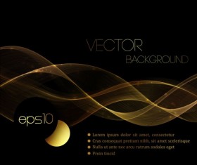 Smoke wavy abstract background vector 01