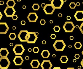 Striped golden with black vector background 06