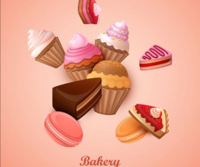 Sweet candy art background vector 05