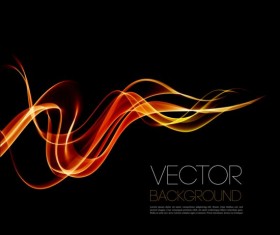 Wavy modern art background