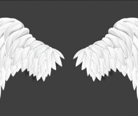 White wings vector material 01