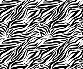 Zebra skin vector seamless pattern 02