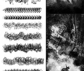 Zombie Photoshop Brushes Set