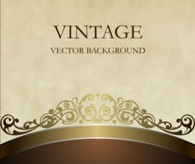 brown with beige vintage background vector