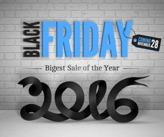 2016 Black friday background vectors material 02