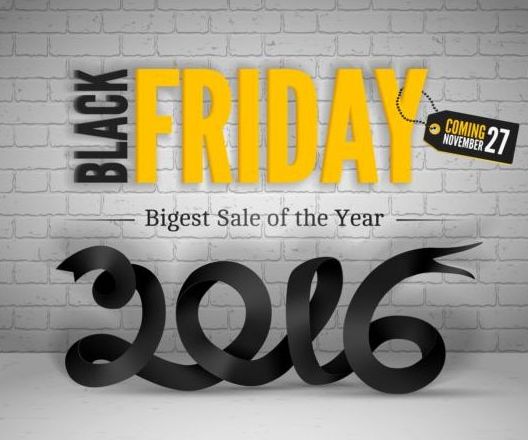 2016 Black friday background vectors material 03