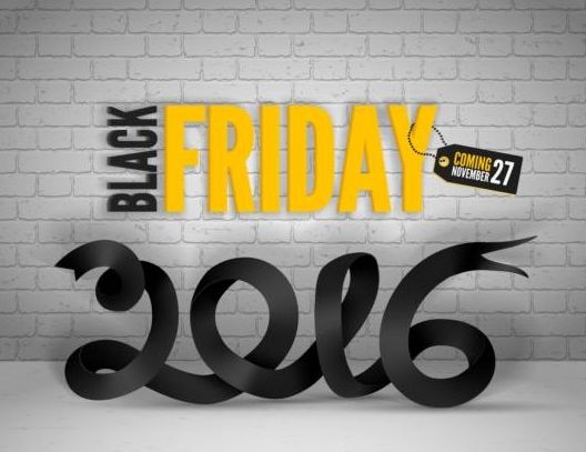 2016 Black friday background vectors material 05