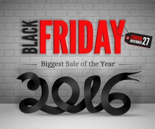 2016 Black friday background vectors material 06