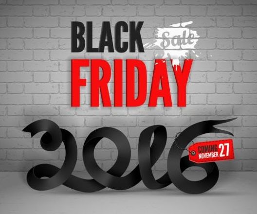 2016 Black friday background vectors material 11