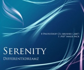 8 Kind serenity photoshop brushes
