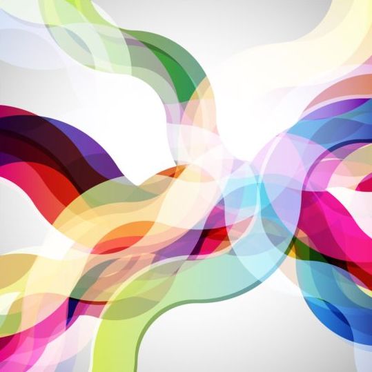 Abstract colored elements background vector 01