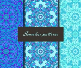 Beautiful decor seamless pattern vector 07