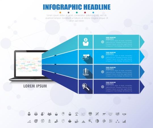 Business Infographic creative design 4404