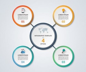 Business Infographic creative design 4405