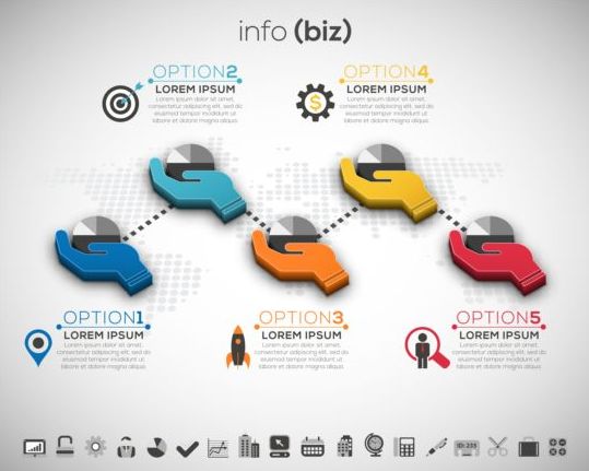 Business Infographic creative design 4409