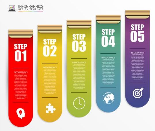 Business Infographic creative design 4425