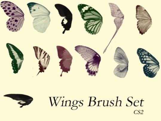 Butterfly Wings Brushes