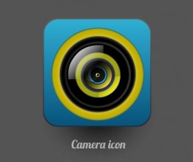 Camera application Icons creative design 06