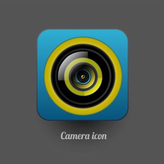 Camera application Icons creative design 06