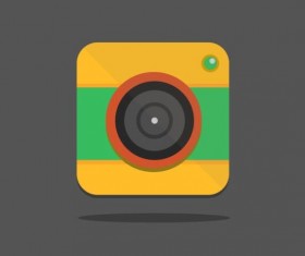 Camera application Icons creative design 07