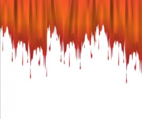 Colored paints drip background vector 01