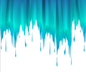 Colored paints drip background vector 02