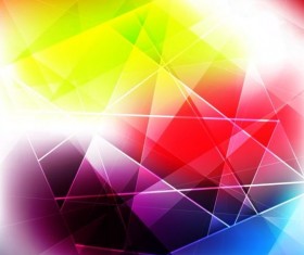 Colored shapes modern vector background