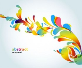 Colorful abstract background graphic vector