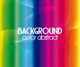 Colorful blurs background vector