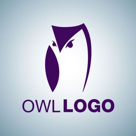 Creative owl logo design vector 06