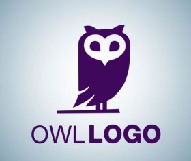 Creative owl logo design vector 07