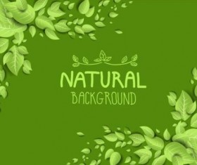 Eco style natural background vector 05