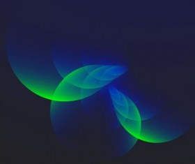 Elegant circular segments and dark color background vector 04